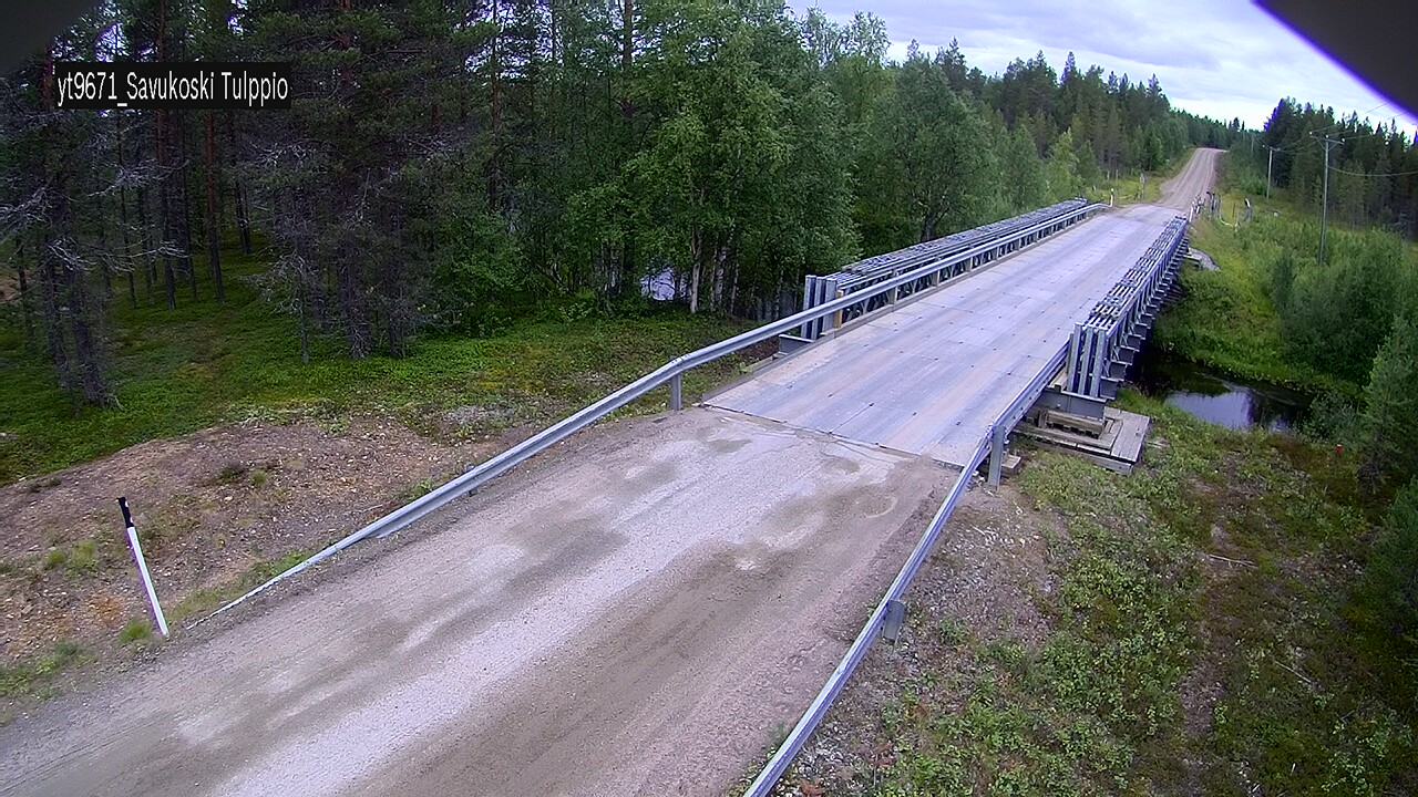 Weather Camera Image Road 9671 Savukoski, Tulppio, Savukoski, Lappi