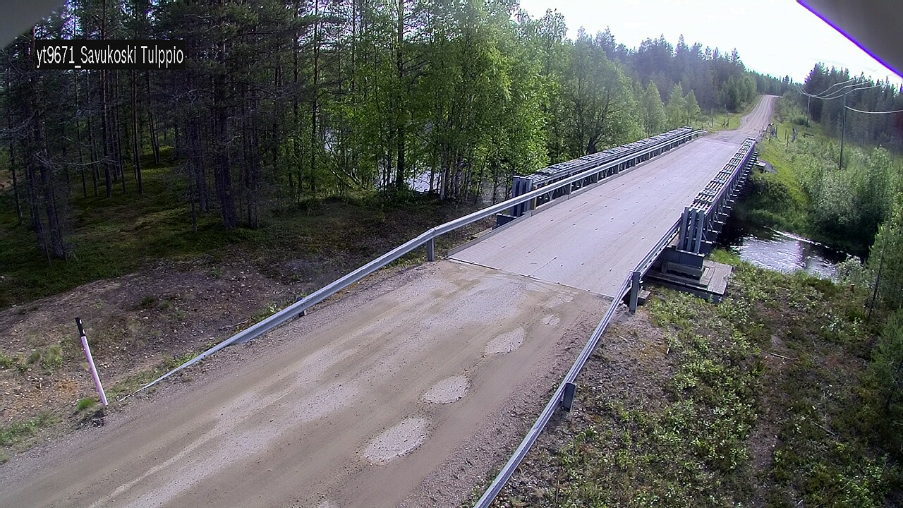 Kelikamerat Kuva Tie 9671 Savukoski, Tulppio, Savukoski, Lappi