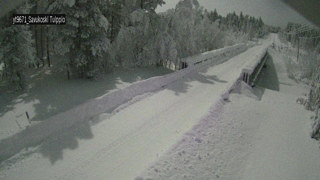 Kelikamerat Kuva Tie 9671 Savukoski, Tulppio, Savukoski, Lappi