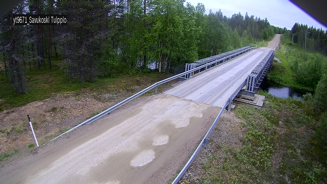 Weather Camera Image Road 9671 Savukoski, Tulppio, Savukoski, Lappi