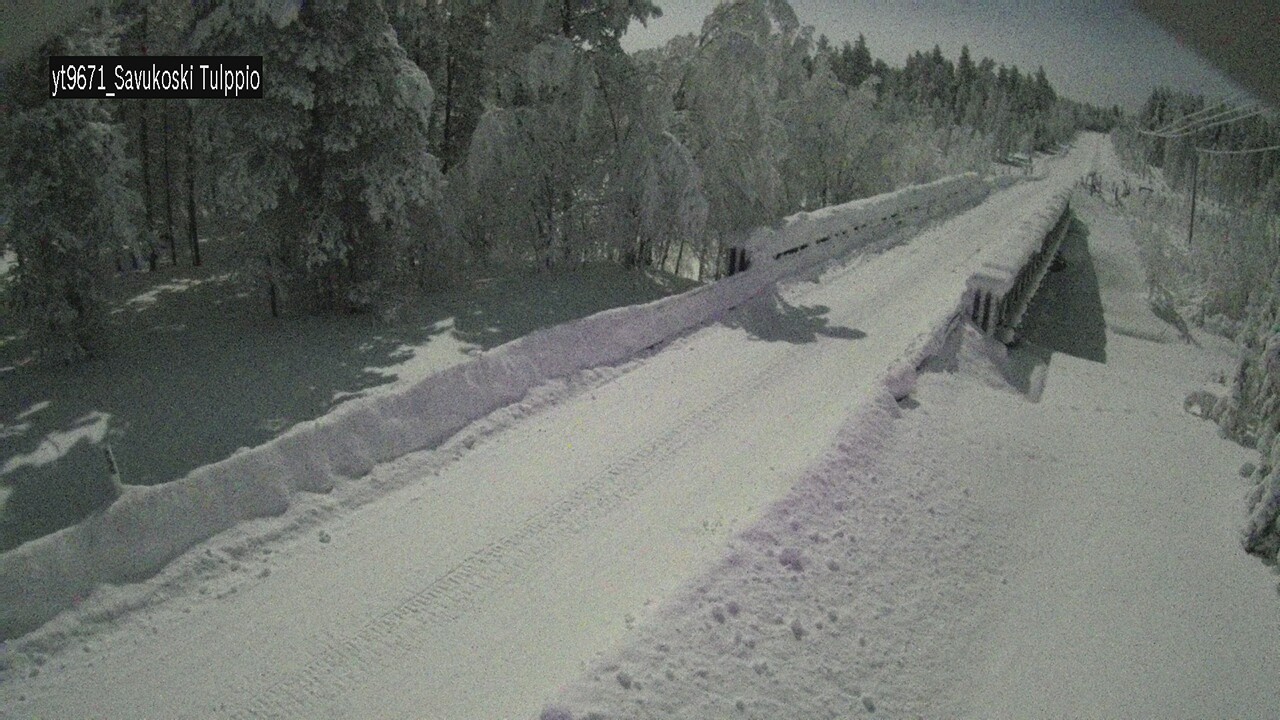 Kelikamerat Kuva Tie 9671 Savukoski, Tulppio, Savukoski, Lappi