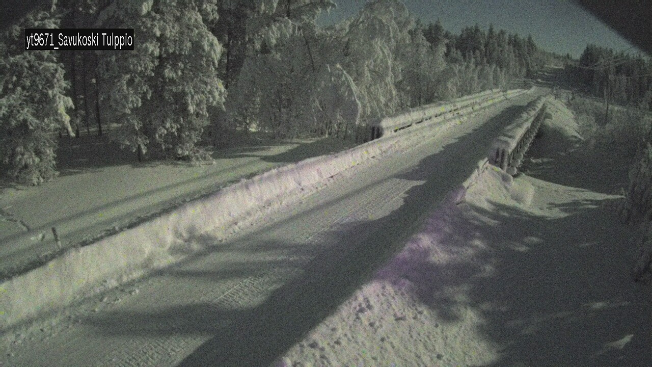 Kelikamerat Kuva Tie 9671 Savukoski, Tulppio, Savukoski, Lappi