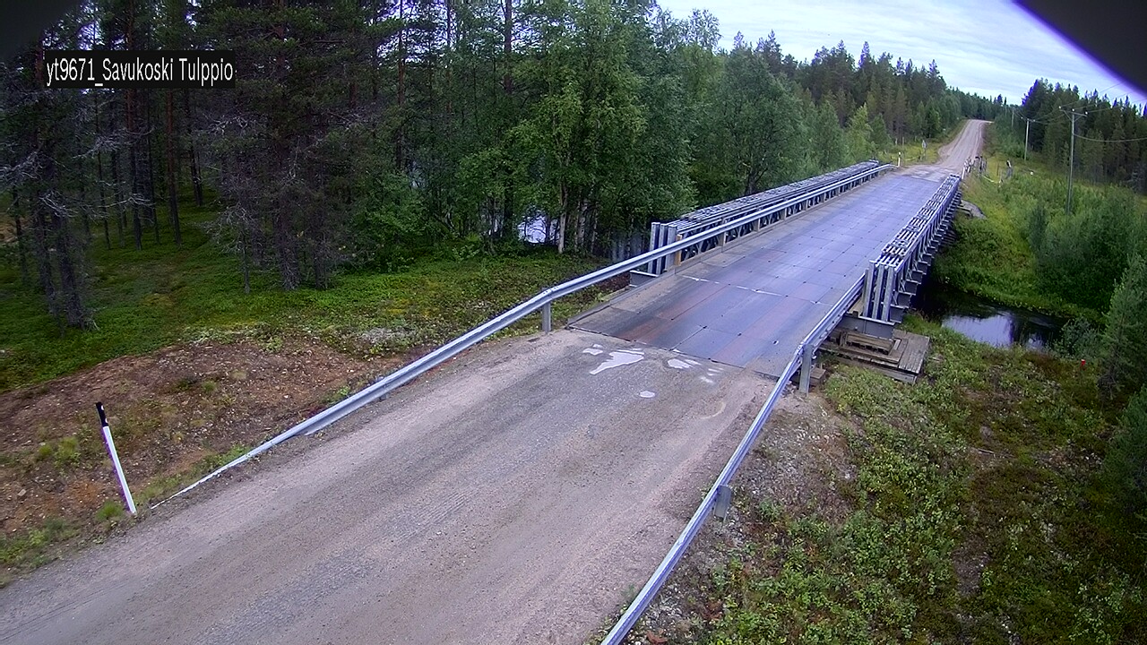 Weather Camera Image Road 9671 Savukoski, Tulppio, Savukoski, Lappi