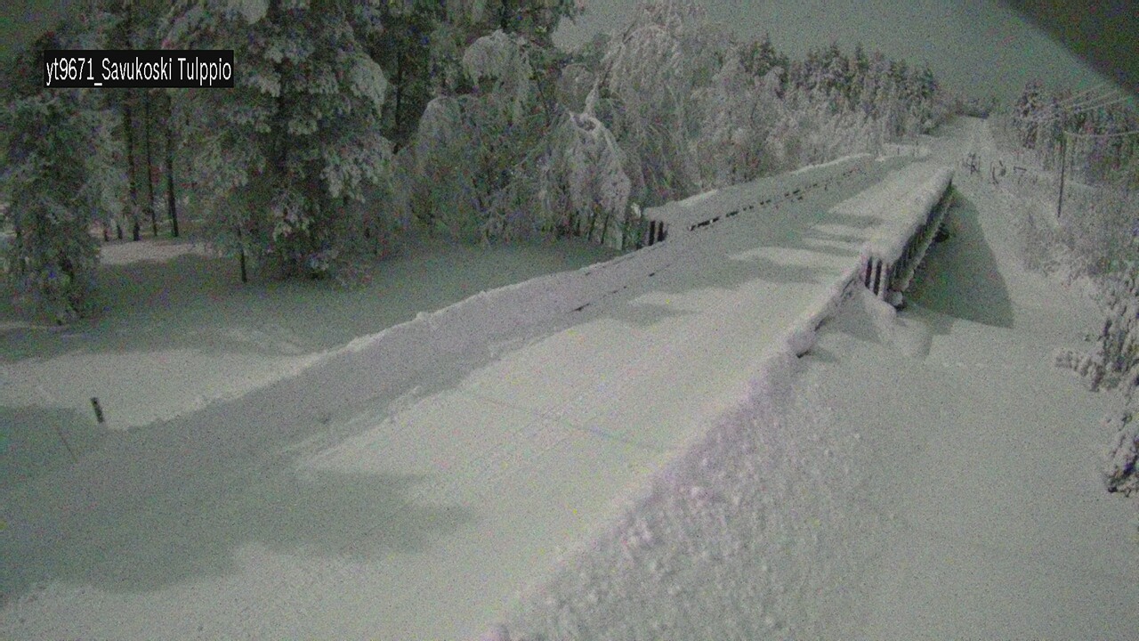 Kelikamerat Kuva Tie 9671 Savukoski, Tulppio, Savukoski, Lappi
