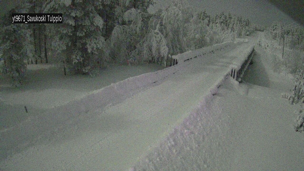 Kelikamerat Kuva Tie 9671 Savukoski, Tulppio, Savukoski, Lappi