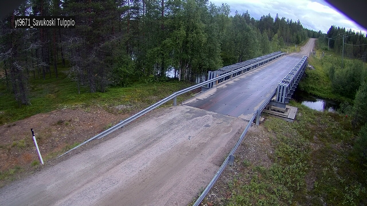 Weather Camera Image Road 9671 Savukoski, Tulppio, Savukoski, Lappi
