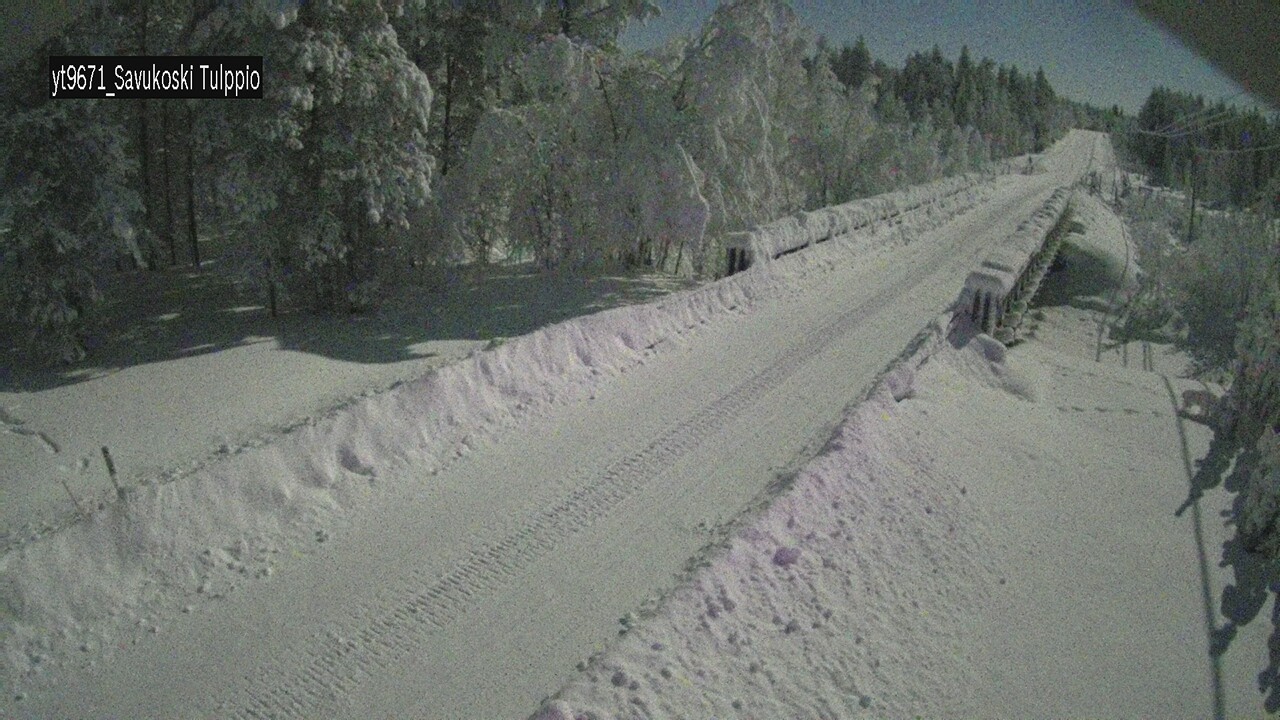 Kelikamerat Kuva Tie 9671 Savukoski, Tulppio, Savukoski, Lappi
