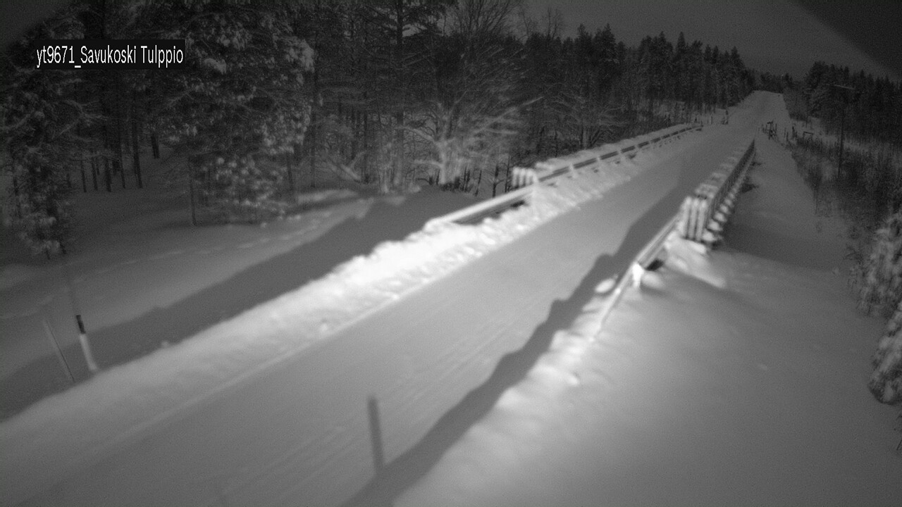 Kelikamerat Kuva Tie 9671 Savukoski, Tulppio, Savukoski, Lappi