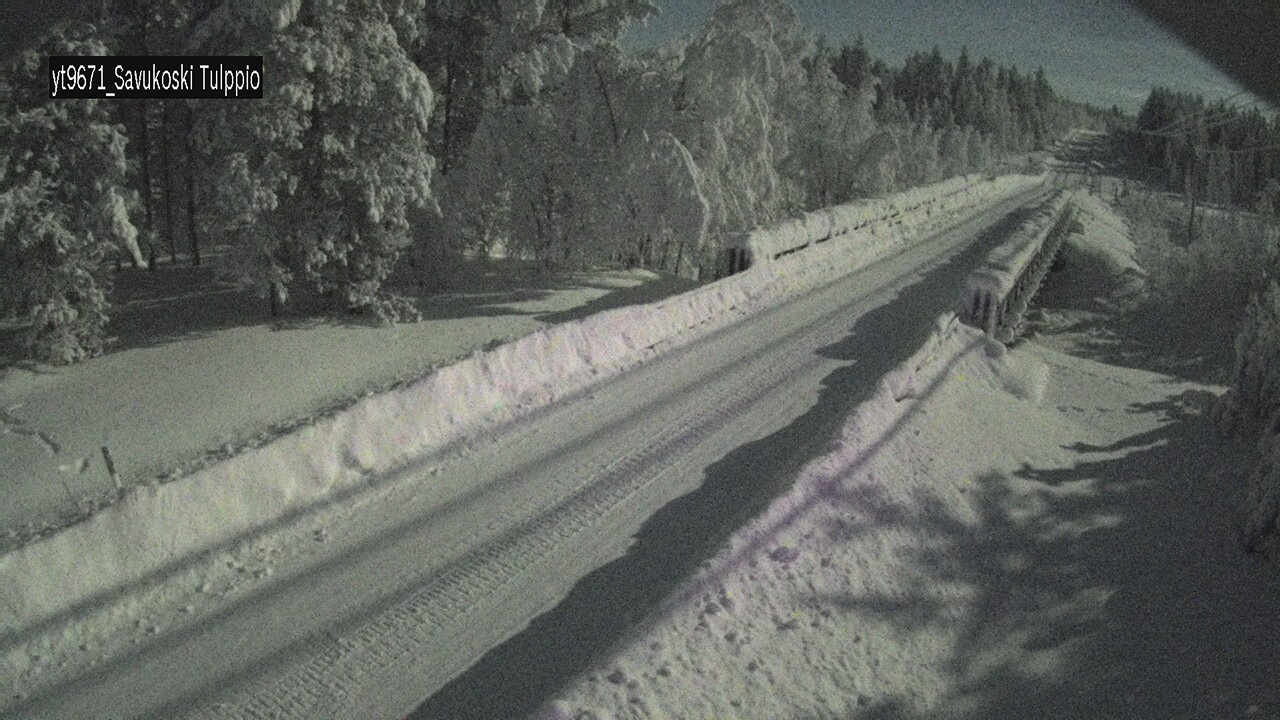 Kelikamerat Kuva Tie 9671 Savukoski, Tulppio, Savukoski, Lappi