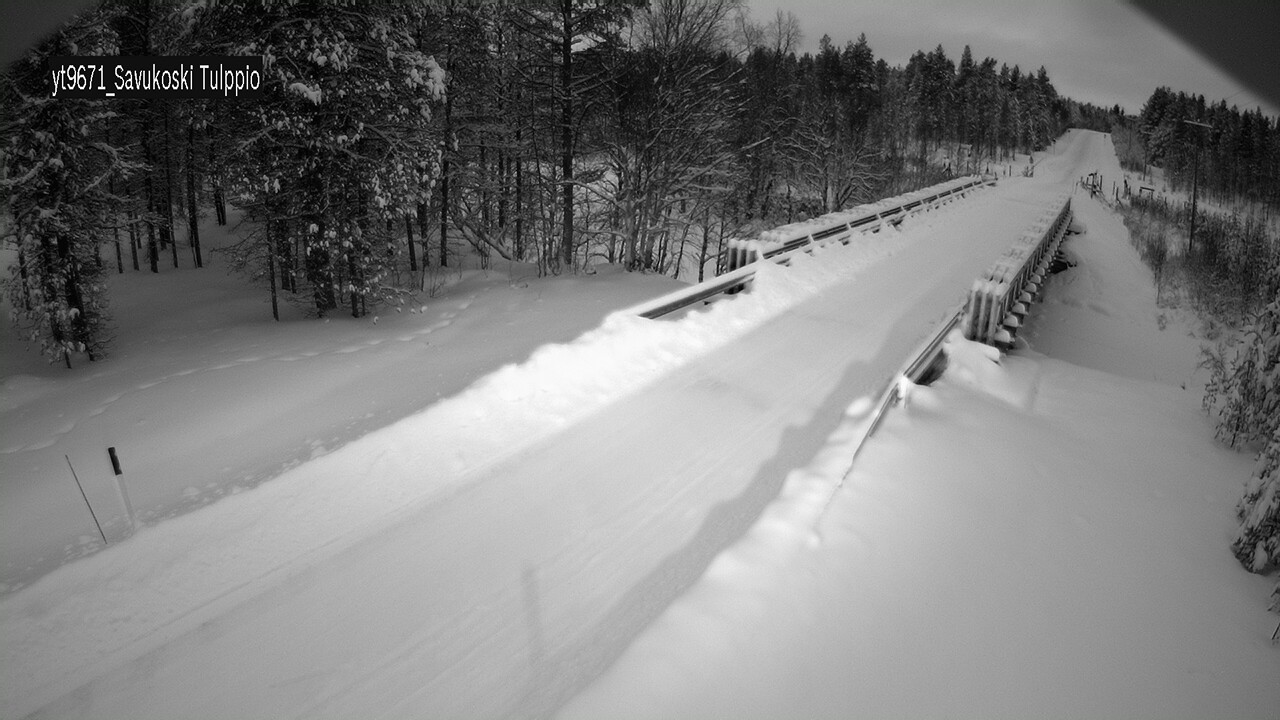 Kelikamerat Kuva Tie 9671 Savukoski, Tulppio, Savukoski, Lappi
