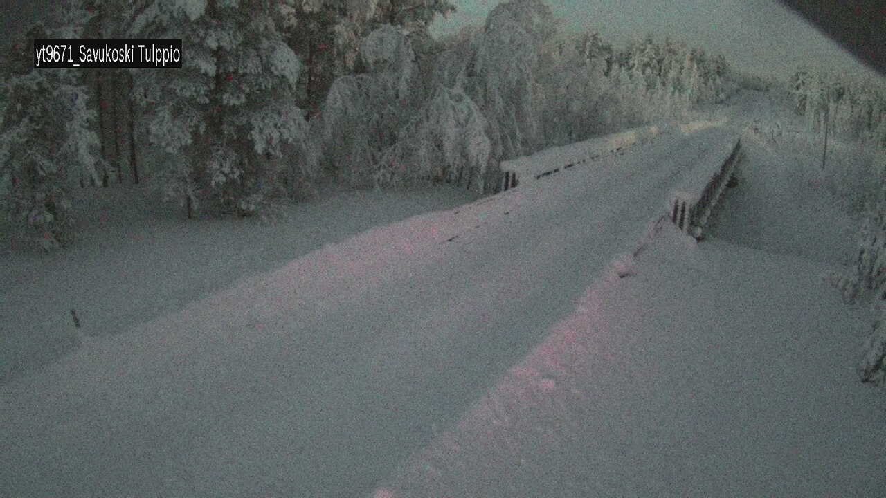 Kelikamerat Kuva Tie 9671 Savukoski, Tulppio, Savukoski, Lappi