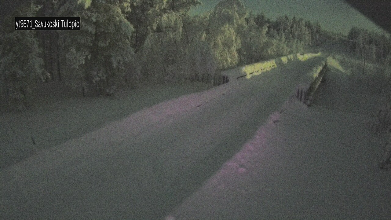 Kelikamerat Kuva Tie 9671 Savukoski, Tulppio, Savukoski, Lappi