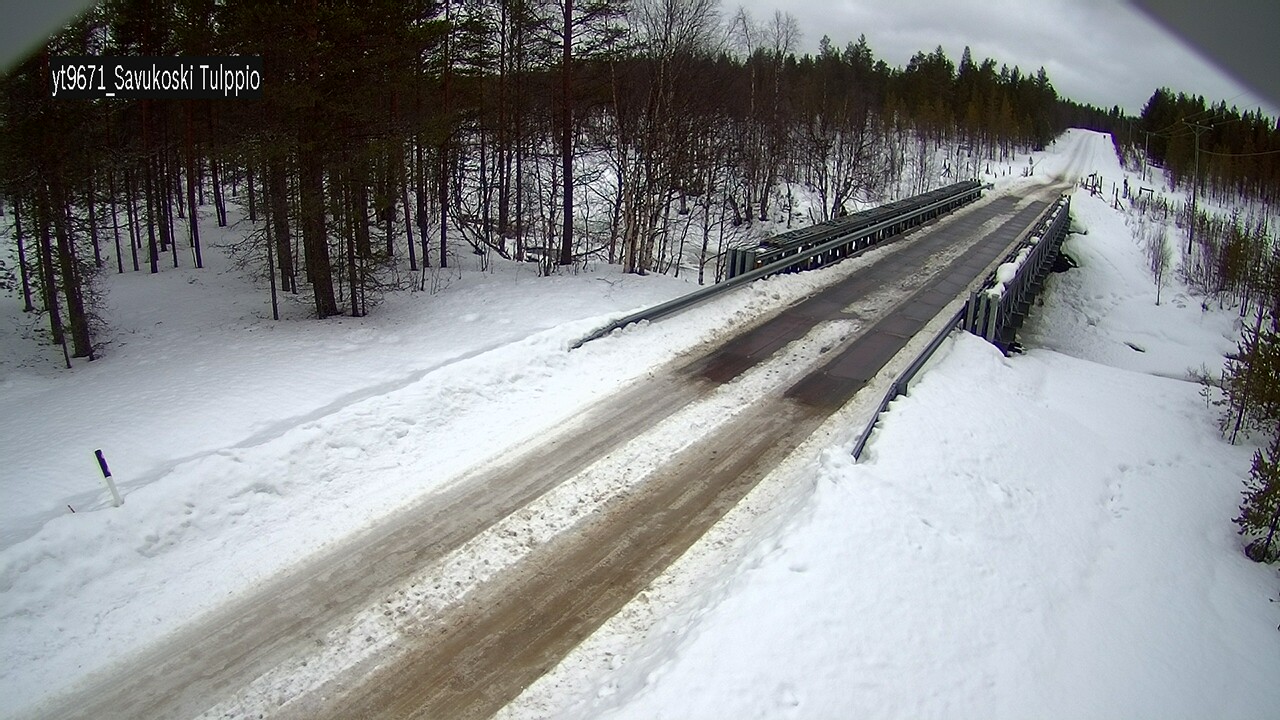 Kelikamerat Kuva Tie 9671 Savukoski, Tulppio, Savukoski, Lappi