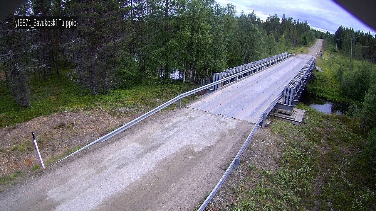 Weather Camera Image Road 9671 Savukoski, Tulppio, Savukoski, Lappi