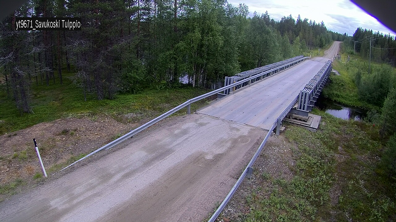 Weather Camera Image Road 9671 Savukoski, Tulppio, Savukoski, Lappi