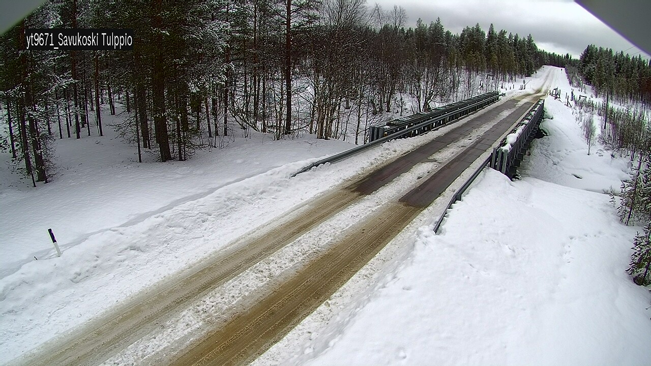 Kelikamerat Kuva Tie 9671 Savukoski, Tulppio, Savukoski, Lappi