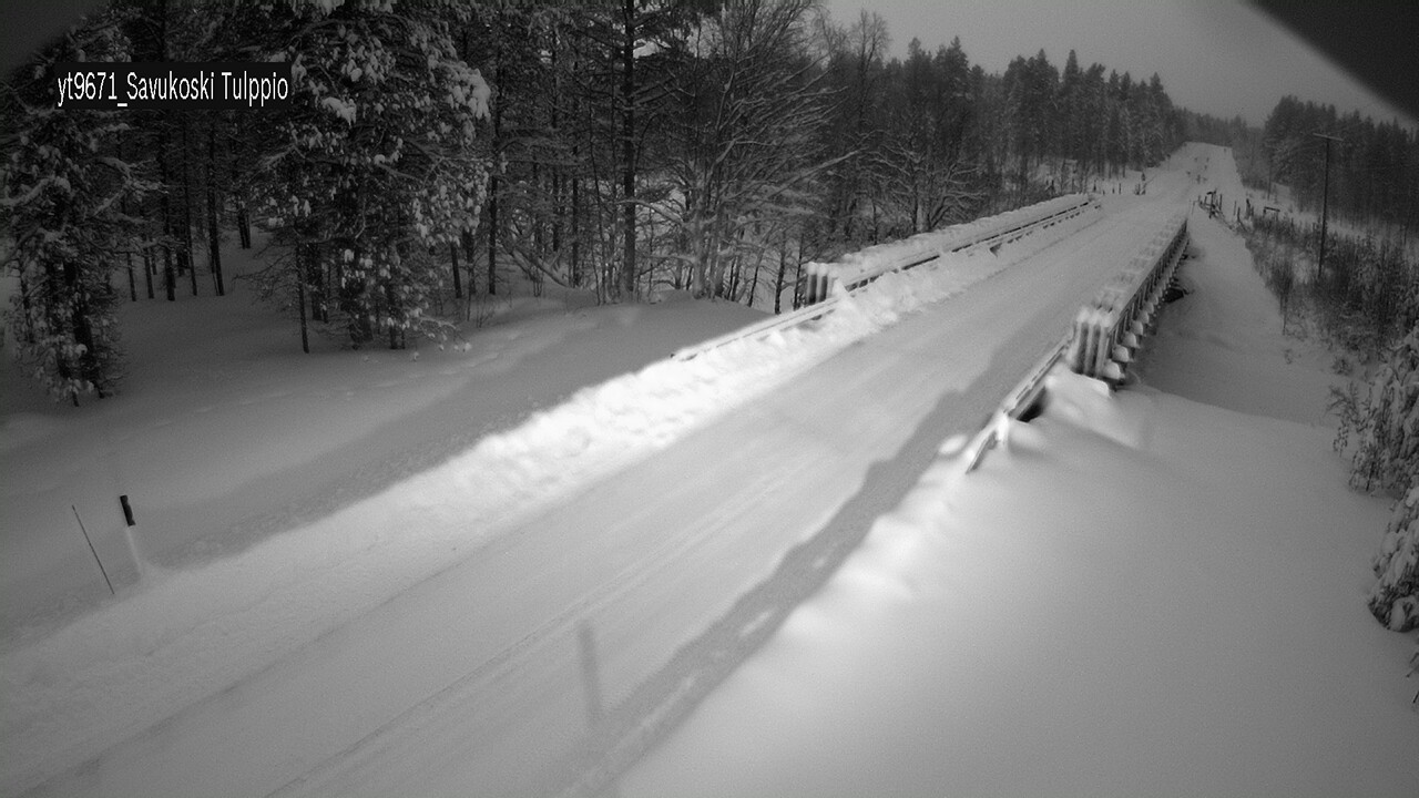 Weather Camera Image Road 9671 Savukoski, Tulppio, Savukoski, Lappi