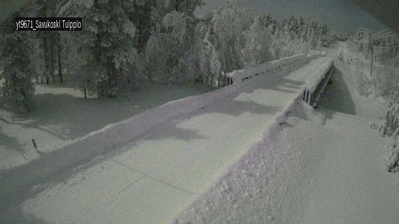 Kelikamerat Kuva Tie 9671 Savukoski, Tulppio, Savukoski, Lappi