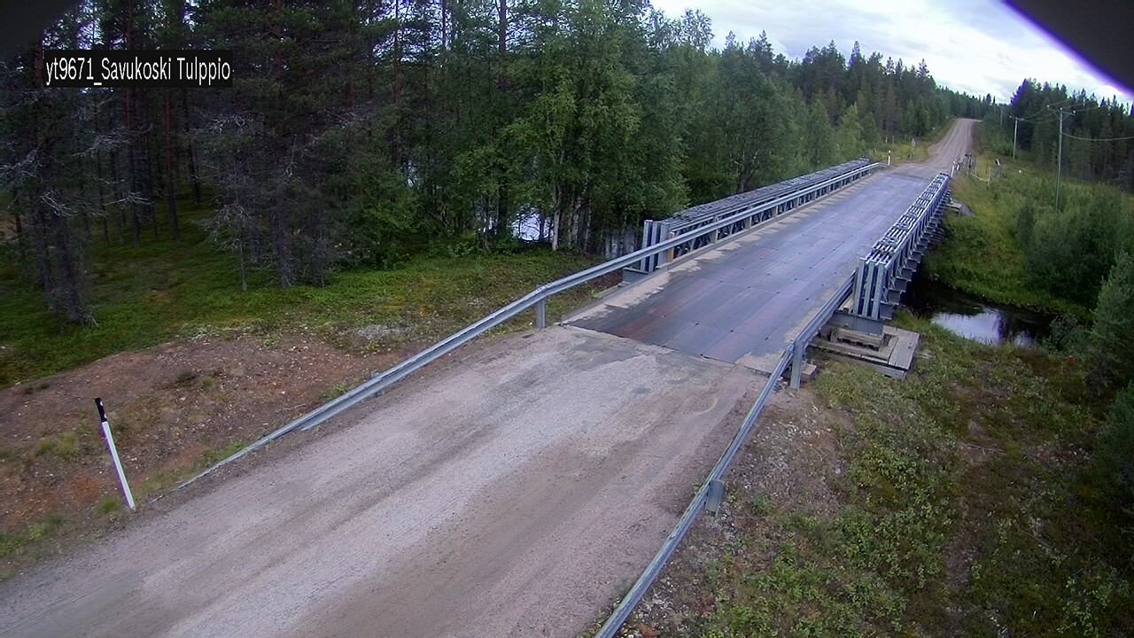 Weather Camera Image Road 9671 Savukoski, Tulppio, Savukoski, Lappi