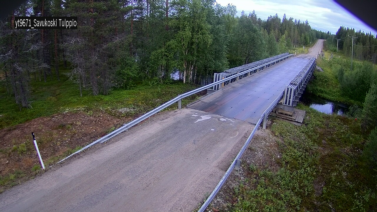 Weather Camera Image Road 9671 Savukoski, Tulppio, Savukoski, Lappi
