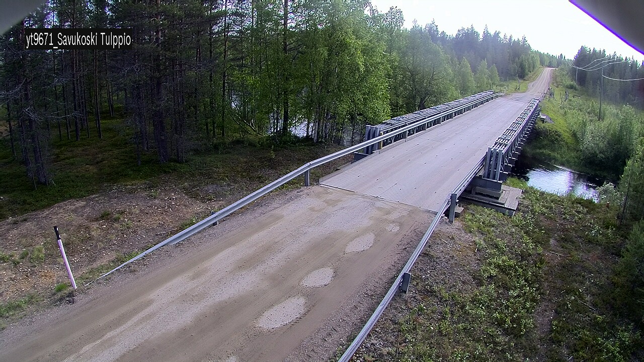 Kelikamerat Kuva Tie 9671 Savukoski, Tulppio, Savukoski, Lappi