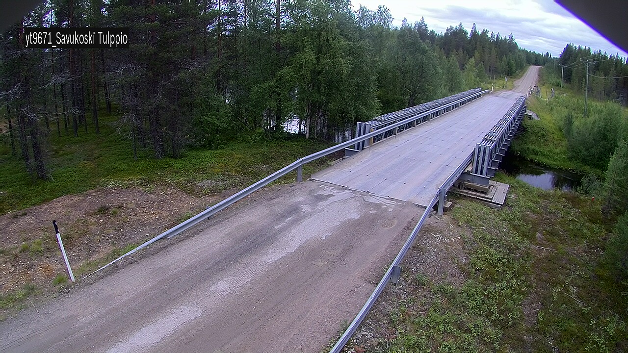 Weather Camera Image Road 9671 Savukoski, Tulppio, Savukoski, Lappi
