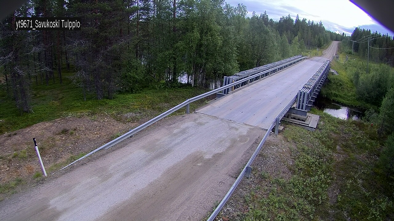 Weather Camera Image Road 9671 Savukoski, Tulppio, Savukoski, Lappi