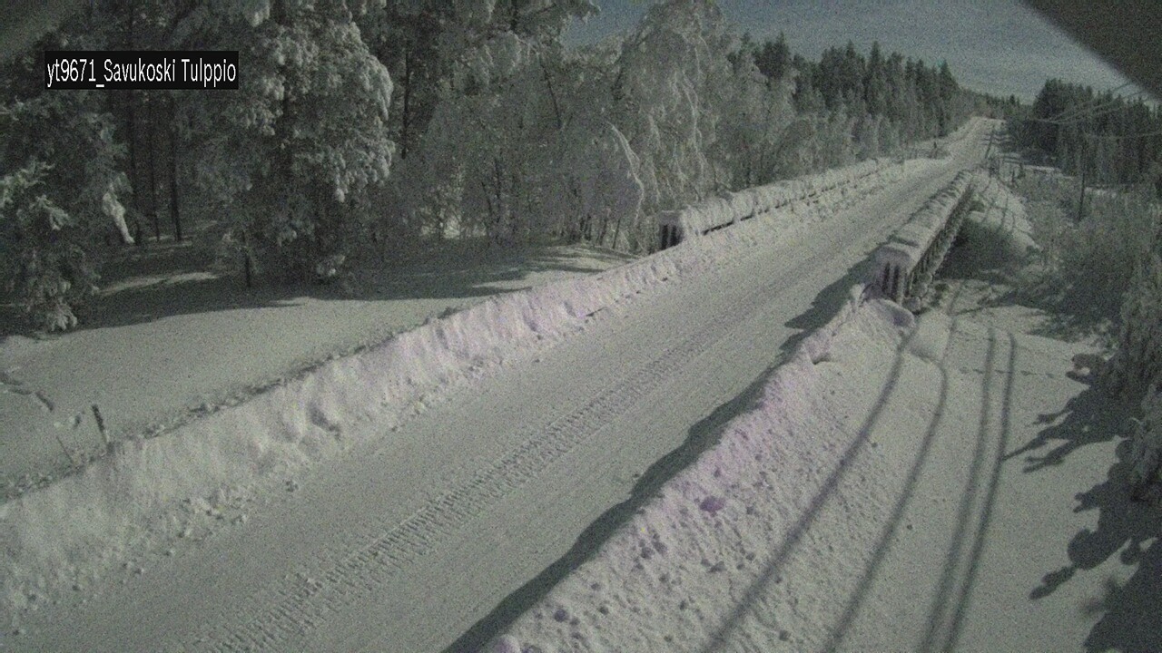Kelikamerat Kuva Tie 9671 Savukoski, Tulppio, Savukoski, Lappi