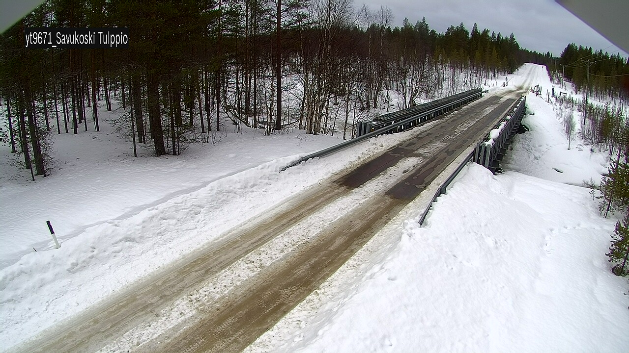 Kelikamerat Kuva Tie 9671 Savukoski, Tulppio, Savukoski, Lappi