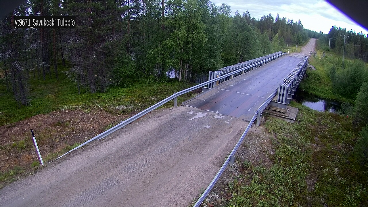 Weather Camera Image Road 9671 Savukoski, Tulppio, Savukoski, Lappi
