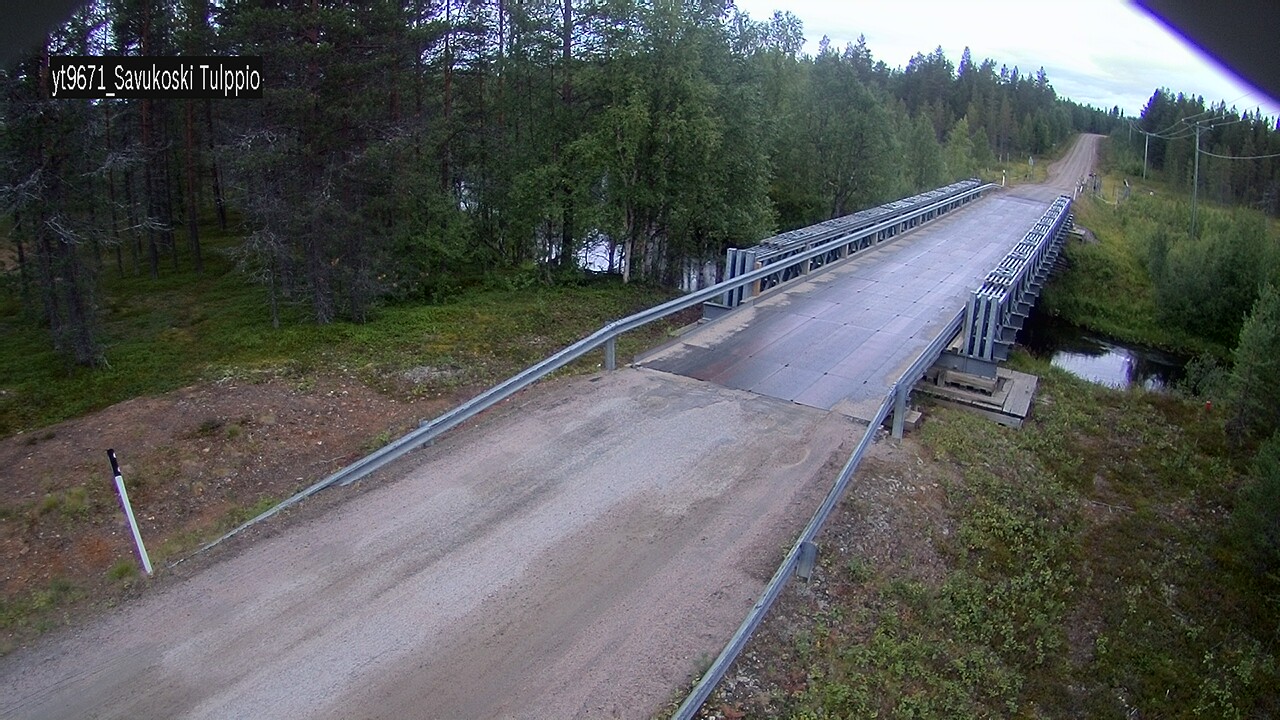 Weather Camera Image Road 9671 Savukoski, Tulppio, Savukoski, Lappi