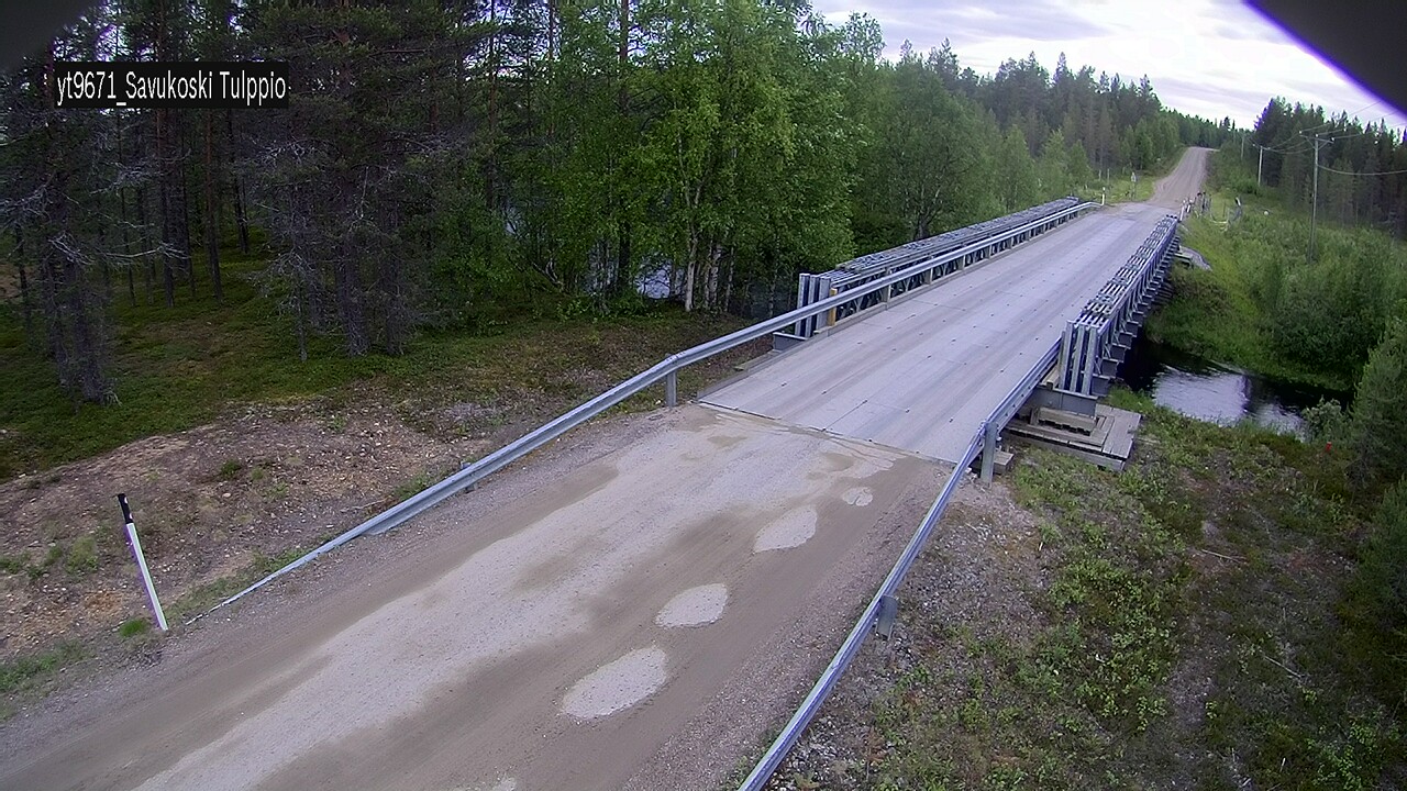 Kelikamerat Kuva Tie 9671 Savukoski, Tulppio, Savukoski, Lappi