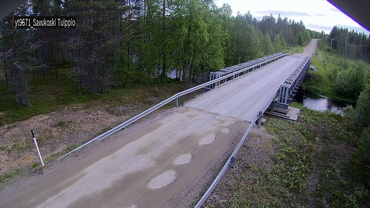 Kelikamerat Kuva Tie 9671 Savukoski, Tulppio, Savukoski, Lappi
