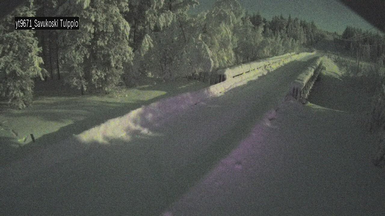 Kelikamerat Kuva Tie 9671 Savukoski, Tulppio, Savukoski, Lappi