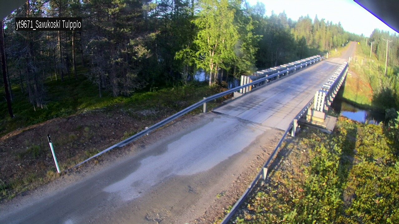 Kelikamerat Kuva Tie 9671 Savukoski, Tulppio, Savukoski, Lappi