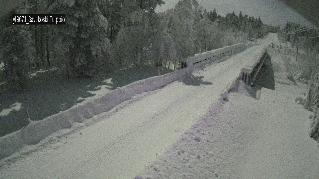 Kelikamerat Kuva Tie 9671 Savukoski, Tulppio, Savukoski, Lappi
