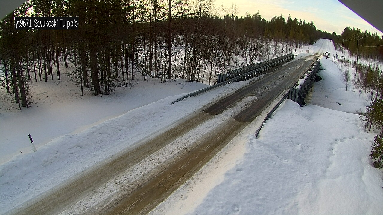 Weather Camera Image Road 9671 Savukoski, Tulppio, Savukoski, Lappi