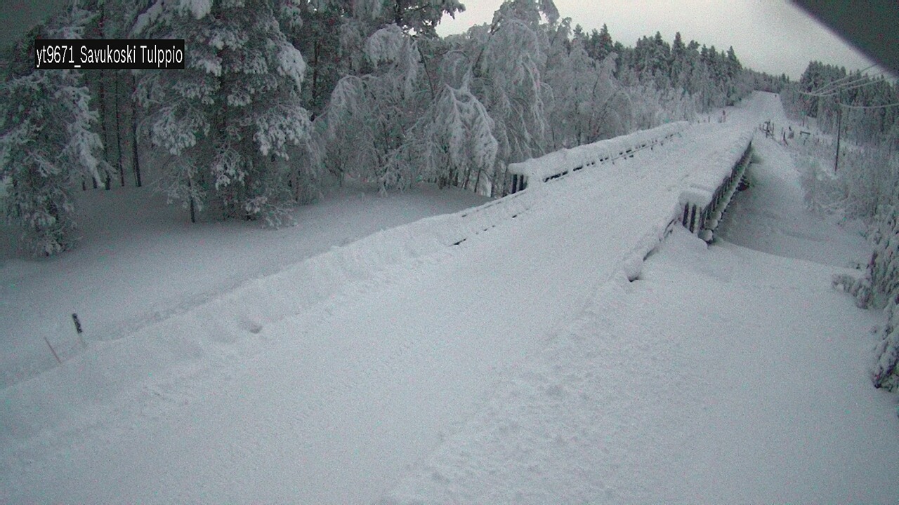 Kelikamerat Kuva Tie 9671 Savukoski, Tulppio, Savukoski, Lappi