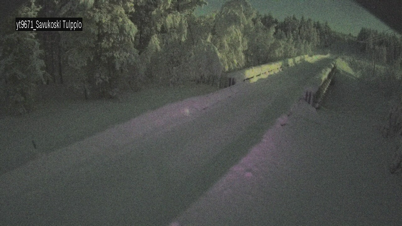 Kelikamerat Kuva Tie 9671 Savukoski, Tulppio, Savukoski, Lappi