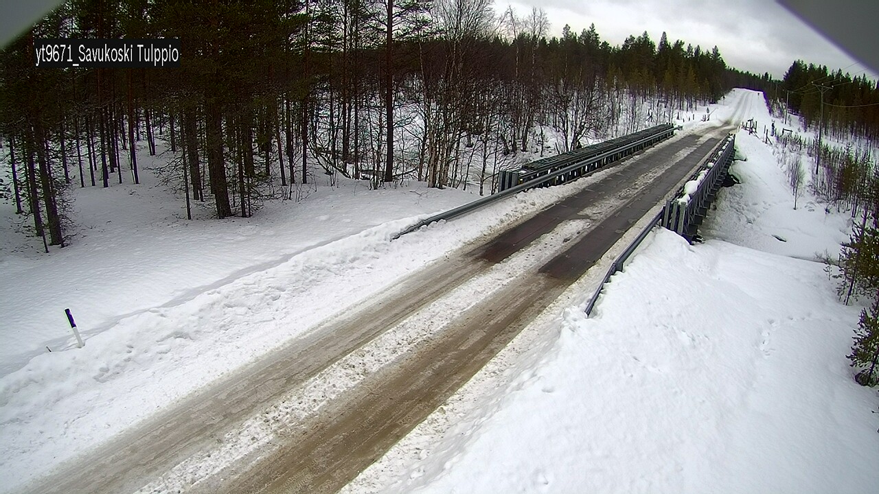 Kelikamerat Kuva Tie 9671 Savukoski, Tulppio, Savukoski, Lappi