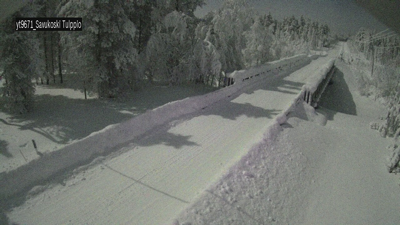 Kelikamerat Kuva Tie 9671 Savukoski, Tulppio, Savukoski, Lappi