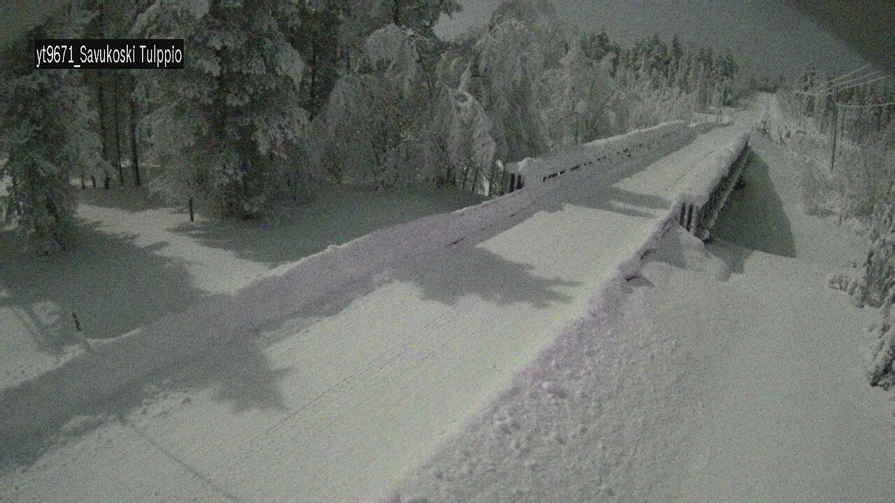 Kelikamerat Kuva Tie 9671 Savukoski, Tulppio, Savukoski, Lappi