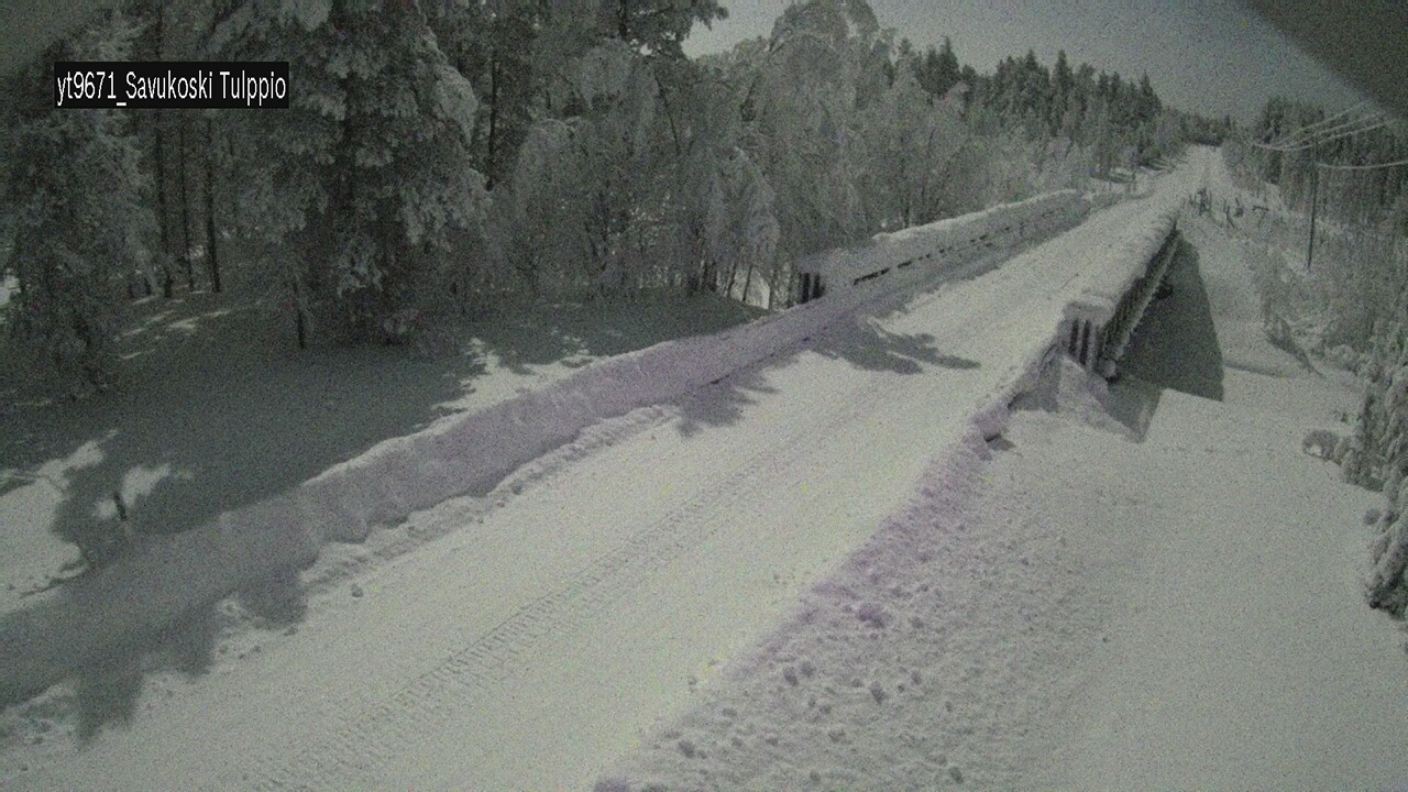 Kelikamerat Kuva Tie 9671 Savukoski, Tulppio, Savukoski, Lappi
