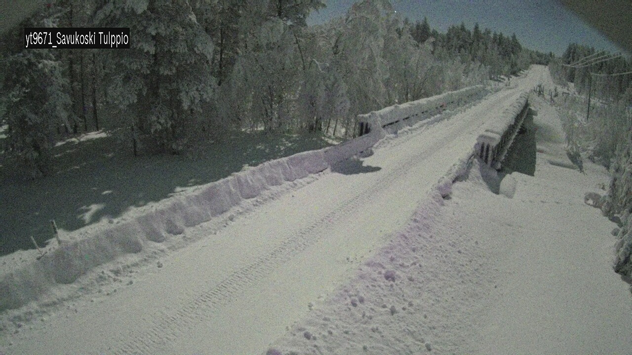 Kelikamerat Kuva Tie 9671 Savukoski, Tulppio, Savukoski, Lappi