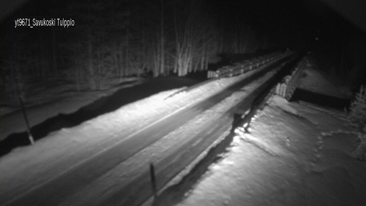 Kelikamerat Kuva Tie 9671 Savukoski, Tulppio, Savukoski, Lappi