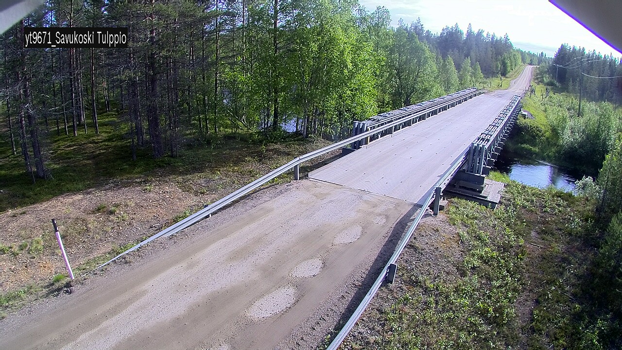 Kelikamerat Kuva Tie 9671 Savukoski, Tulppio, Savukoski, Lappi
