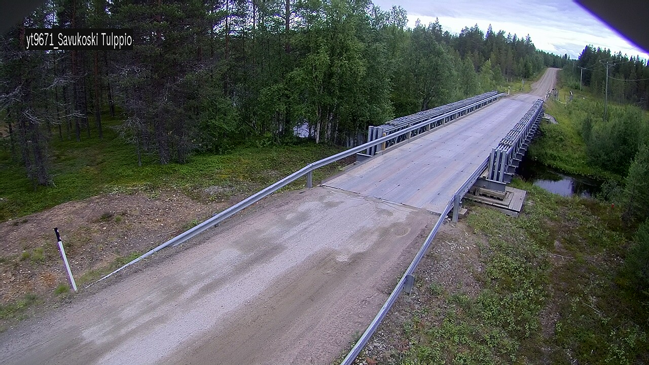 Weather Camera Image Road 9671 Savukoski, Tulppio, Savukoski, Lappi