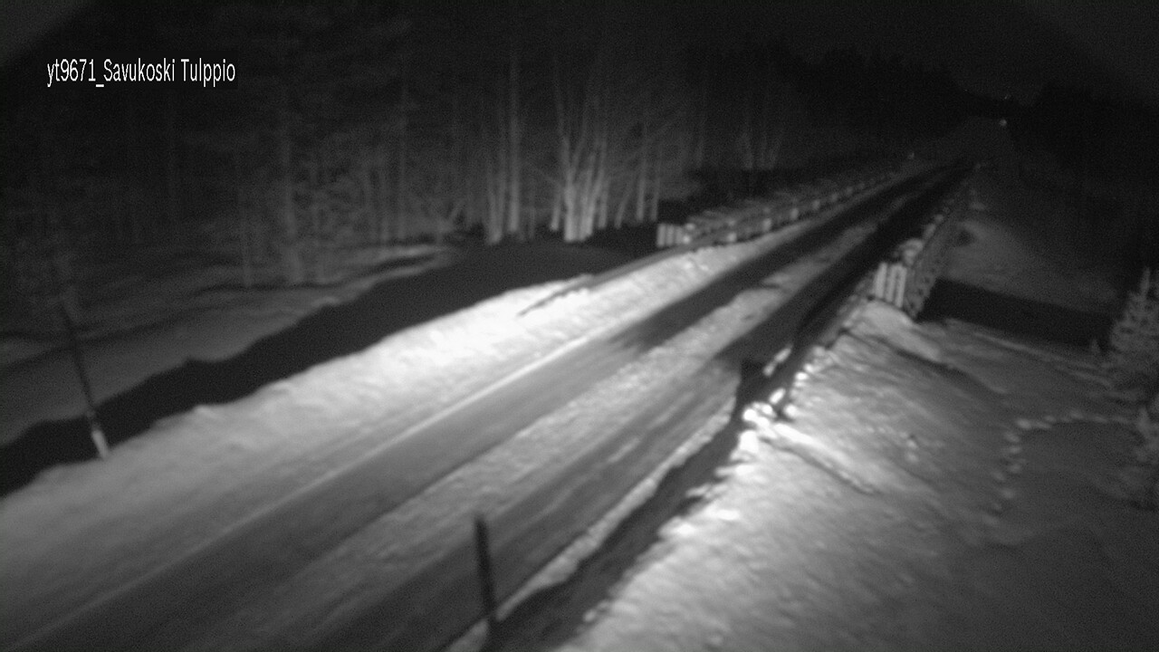 Kelikamerat Kuva Tie 9671 Savukoski, Tulppio, Savukoski, Lappi