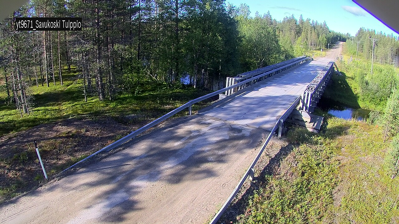 Weather Camera Image Road 9671 Savukoski, Tulppio, Savukoski, Lappi