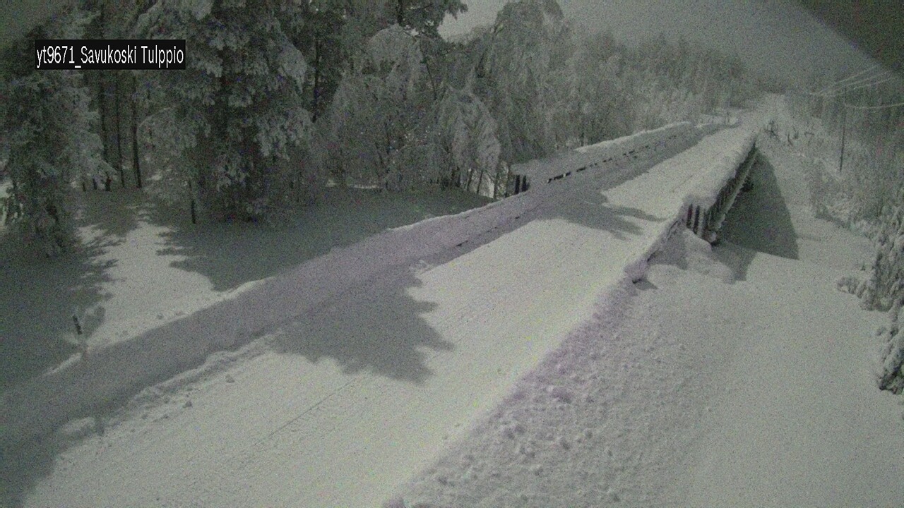 Kelikamerat Kuva Tie 9671 Savukoski, Tulppio, Savukoski, Lappi